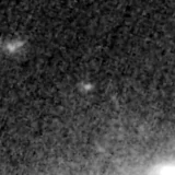F200W image, 3.2 arcsec across, north up