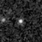 F444W image, 3.2 arcsec across, north up