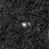F200W image, 3.2 arcsec across, north up