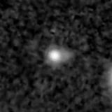 F444W image, 3.2 arcsec across, north up