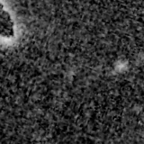 F200W image, 3.2 arcsec across, north up