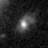 F277W image, 3.2 arcsec across, north up