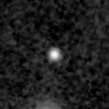 F277W image, 3.2 arcsec across, north up