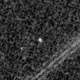F200W image, 3.2 arcsec across, north up