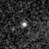 F444W image, 3.2 arcsec across, north up