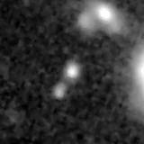 F277W image, 3.2 arcsec across, north up