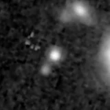 F410M image, 3.2 arcsec across, north up