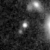 F444W image, 3.2 arcsec across, north up