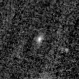 F115W image, 3.2 arcsec across, north up