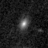 F200W image, 3.2 arcsec across, north up