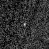 F090W image, 3.2 arcsec across, north up