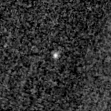 F115W image, 3.2 arcsec across, north up