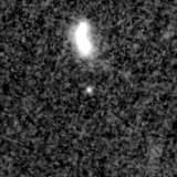 F150W image, 3.2 arcsec across, north up