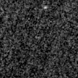 F150W image, 3.2 arcsec across, north up