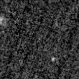F115W image, 3.2 arcsec across, north up