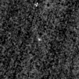 F115W image, 3.2 arcsec across, north up