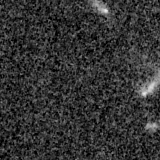 F115W image, 3.2 arcsec across, north up