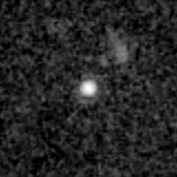F444W image, 3.2 arcsec across, north up