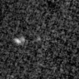 F150W image, 3.2 arcsec across, north up