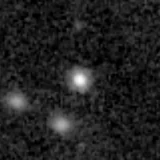 F356W image, 3.2 arcsec across, north up