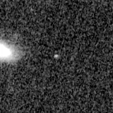 F200W image, 3.2 arcsec across, north up