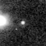 F444W image, 3.2 arcsec across, north up