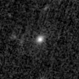 F200W image, 3.2 arcsec across, north up