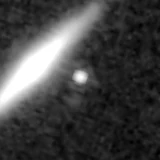 F410M image, 3.2 arcsec across, north up
