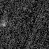 F090W image, 3.2 arcsec across, north up