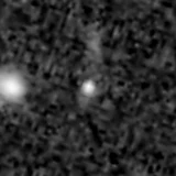 F277W image, 3.2 arcsec across, north up