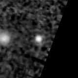 F410M image, 3.2 arcsec across, north up