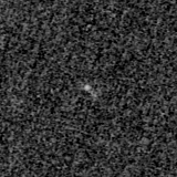 F200W image, 3.2 arcsec across, north up