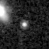 F444W image, 3.2 arcsec across, north up