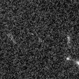 F115W image, 3.2 arcsec across, north up