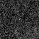 F200W image, 3.2 arcsec across, north up