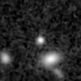 F277W image, 3.2 arcsec across, north up