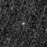 F090W image, 3.2 arcsec across, north up