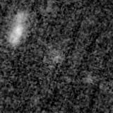 F200W image, 3.2 arcsec across, north up