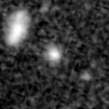 F277W image, 3.2 arcsec across, north up