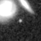 F444W image, 3.2 arcsec across, north up