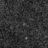 F115W image, 3.2 arcsec across, north up