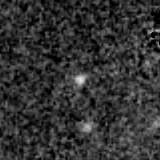 F356W image, 3.2 arcsec across, north up