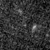 F115W image, 3.2 arcsec across, north up