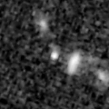 F277W image, 3.2 arcsec across, north up