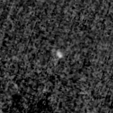 F115W image, 3.2 arcsec across, north up