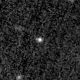 F200W image, 3.2 arcsec across, north up