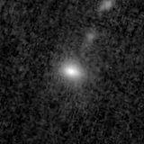 F200W image, 3.2 arcsec across, north up