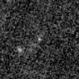 F115W image, 3.2 arcsec across, north up