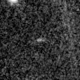 F200W image, 3.2 arcsec across, north up