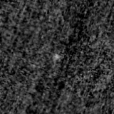 F090W image, 3.2 arcsec across, north up